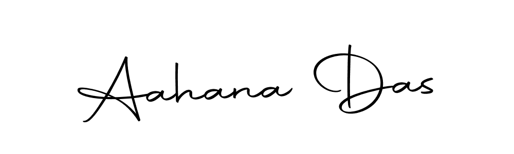 How to make Aahana Das name signature. Use Autography-DOLnW style for creating short signs online. This is the latest handwritten sign. Aahana Das signature style 10 images and pictures png