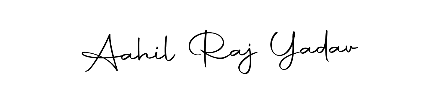 You should practise on your own different ways (Autography-DOLnW) to write your name (Aahil Raj Yadav) in signature. don't let someone else do it for you. Aahil Raj Yadav signature style 10 images and pictures png