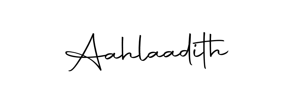 How to make Aahlaadith signature? Autography-DOLnW is a professional autograph style. Create handwritten signature for Aahlaadith name. Aahlaadith signature style 10 images and pictures png