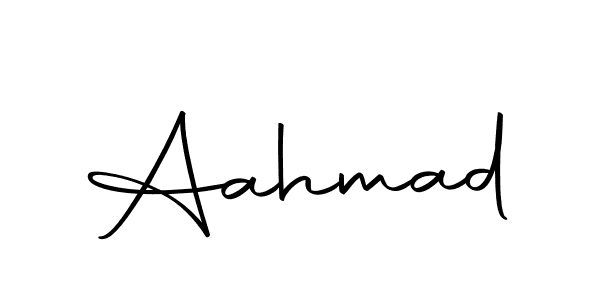 Make a beautiful signature design for name Aahmad. Use this online signature maker to create a handwritten signature for free. Aahmad signature style 10 images and pictures png