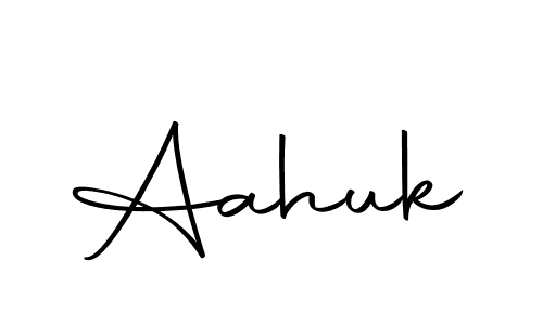 Aahuk stylish signature style. Best Handwritten Sign (Autography-DOLnW) for my name. Handwritten Signature Collection Ideas for my name Aahuk. Aahuk signature style 10 images and pictures png