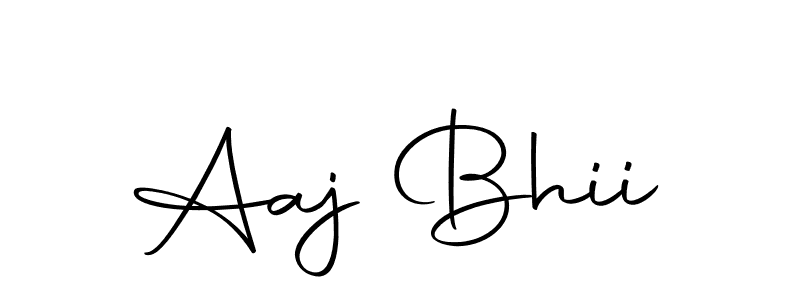Also we have Aaj Bhii name is the best signature style. Create professional handwritten signature collection using Autography-DOLnW autograph style. Aaj Bhii signature style 10 images and pictures png