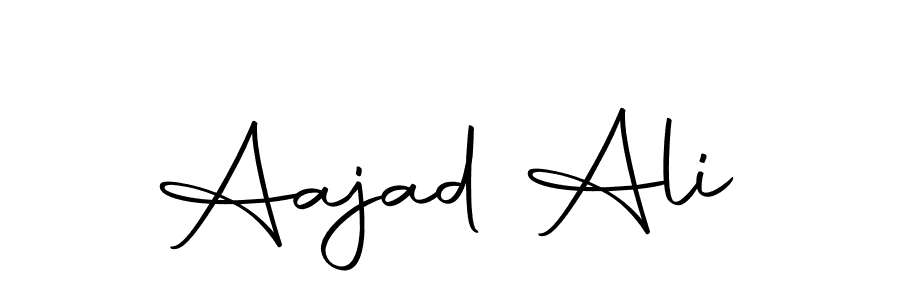 You can use this online signature creator to create a handwritten signature for the name Aajad Ali. This is the best online autograph maker. Aajad Ali signature style 10 images and pictures png