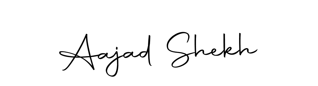 Here are the top 10 professional signature styles for the name Aajad Shekh. These are the best autograph styles you can use for your name. Aajad Shekh signature style 10 images and pictures png