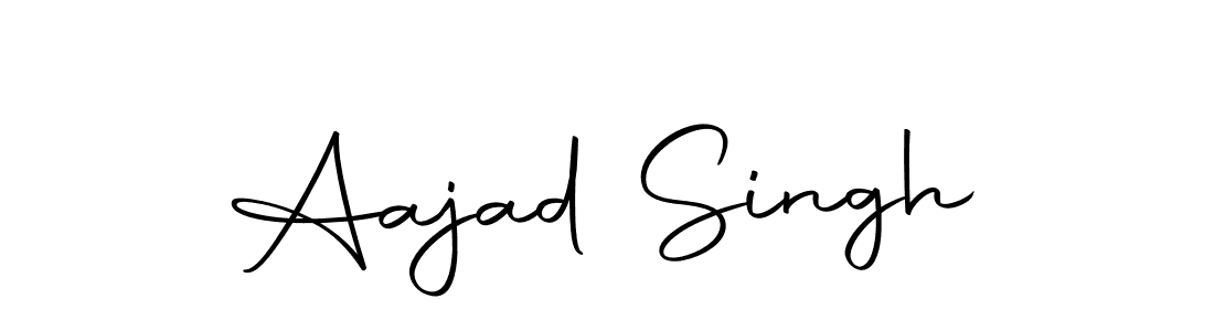 Make a beautiful signature design for name Aajad Singh. Use this online signature maker to create a handwritten signature for free. Aajad Singh signature style 10 images and pictures png