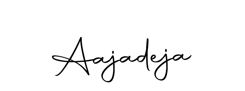 Similarly Autography-DOLnW is the best handwritten signature design. Signature creator online .You can use it as an online autograph creator for name Aajadeja. Aajadeja signature style 10 images and pictures png