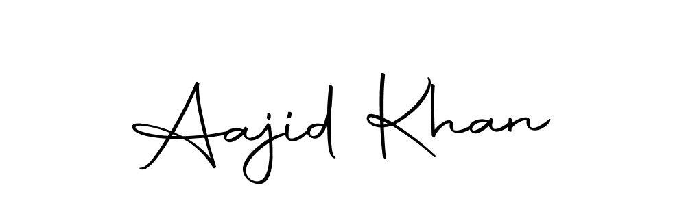 if you are searching for the best signature style for your name Aajid Khan. so please give up your signature search. here we have designed multiple signature styles  using Autography-DOLnW. Aajid Khan signature style 10 images and pictures png
