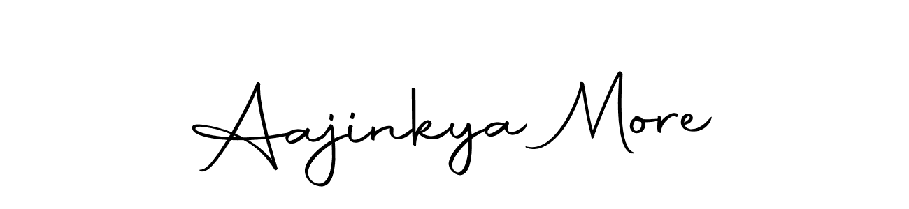 Create a beautiful signature design for name Aajinkya More. With this signature (Autography-DOLnW) fonts, you can make a handwritten signature for free. Aajinkya More signature style 10 images and pictures png