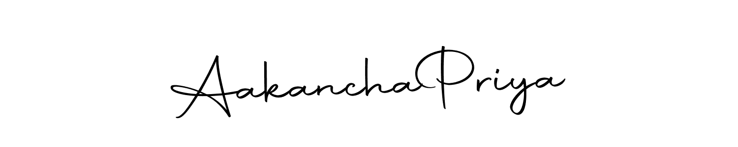 This is the best signature style for the Aakancha  Priya name. Also you like these signature font (Autography-DOLnW). Mix name signature. Aakancha  Priya signature style 10 images and pictures png