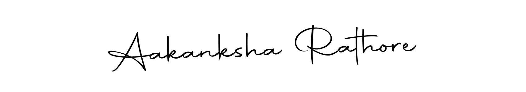 Design your own signature with our free online signature maker. With this signature software, you can create a handwritten (Autography-DOLnW) signature for name Aakanksha Rathore. Aakanksha Rathore signature style 10 images and pictures png