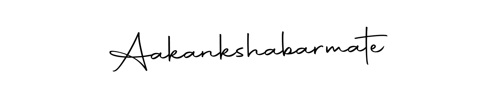 Also we have Aakankshabarmate name is the best signature style. Create professional handwritten signature collection using Autography-DOLnW autograph style. Aakankshabarmate signature style 10 images and pictures png