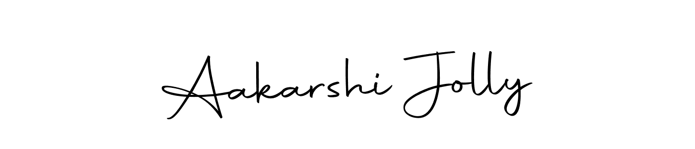 Use a signature maker to create a handwritten signature online. With this signature software, you can design (Autography-DOLnW) your own signature for name Aakarshi Jolly. Aakarshi Jolly signature style 10 images and pictures png