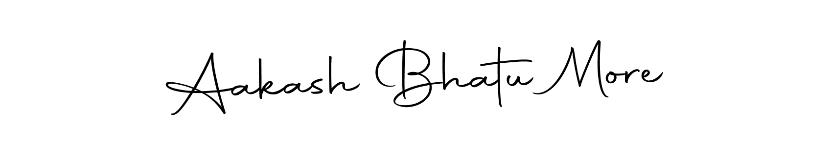 Aakash Bhatu More stylish signature style. Best Handwritten Sign (Autography-DOLnW) for my name. Handwritten Signature Collection Ideas for my name Aakash Bhatu More. Aakash Bhatu More signature style 10 images and pictures png