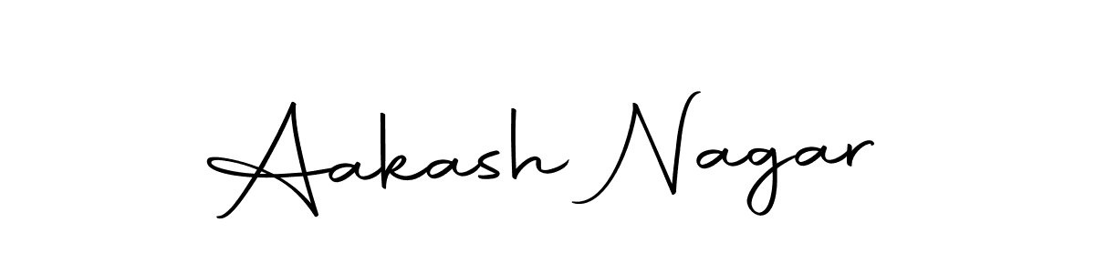 How to make Aakash Nagar signature? Autography-DOLnW is a professional autograph style. Create handwritten signature for Aakash Nagar name. Aakash Nagar signature style 10 images and pictures png