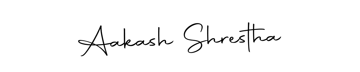 Make a short Aakash Shrestha signature style. Manage your documents anywhere anytime using Autography-DOLnW. Create and add eSignatures, submit forms, share and send files easily. Aakash Shrestha signature style 10 images and pictures png