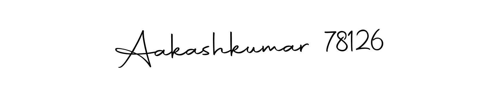 Also we have Aakashkumar 78126 name is the best signature style. Create professional handwritten signature collection using Autography-DOLnW autograph style. Aakashkumar 78126 signature style 10 images and pictures png