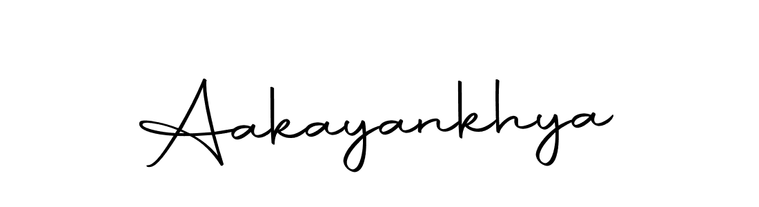 Make a beautiful signature design for name Aakayankhya. With this signature (Autography-DOLnW) style, you can create a handwritten signature for free. Aakayankhya signature style 10 images and pictures png