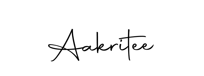 The best way (Autography-DOLnW) to make a short signature is to pick only two or three words in your name. The name Aakritee include a total of six letters. For converting this name. Aakritee signature style 10 images and pictures png