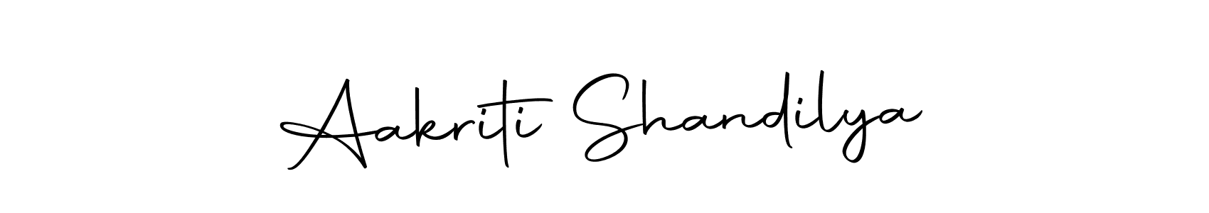 Design your own signature with our free online signature maker. With this signature software, you can create a handwritten (Autography-DOLnW) signature for name Aakriti Shandilya. Aakriti Shandilya signature style 10 images and pictures png