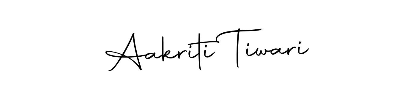 The best way (Autography-DOLnW) to make a short signature is to pick only two or three words in your name. The name Aakriti Tiwari include a total of six letters. For converting this name. Aakriti Tiwari signature style 10 images and pictures png