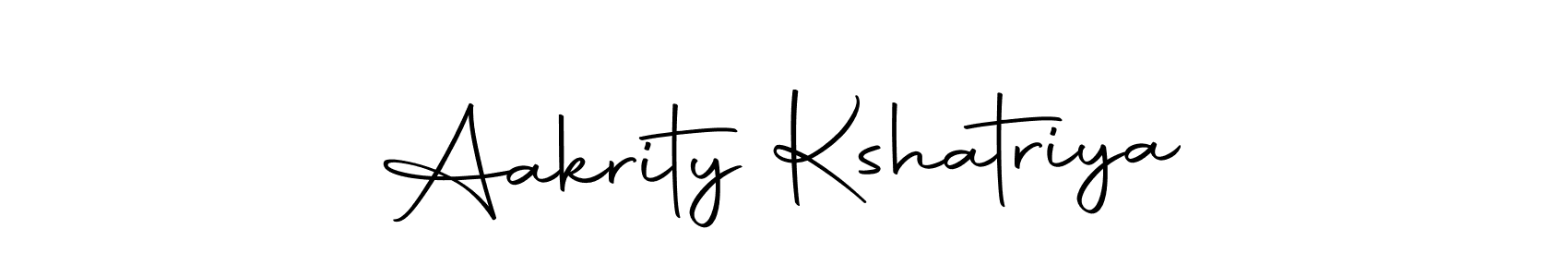 Design your own signature with our free online signature maker. With this signature software, you can create a handwritten (Autography-DOLnW) signature for name Aakrity Kshatriya. Aakrity Kshatriya signature style 10 images and pictures png