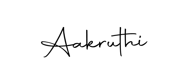 Make a beautiful signature design for name Aakruthi. With this signature (Autography-DOLnW) style, you can create a handwritten signature for free. Aakruthi signature style 10 images and pictures png