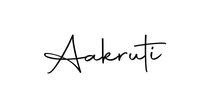 Create a beautiful signature design for name Aakruti. With this signature (Autography-DOLnW) fonts, you can make a handwritten signature for free. Aakruti signature style 10 images and pictures png