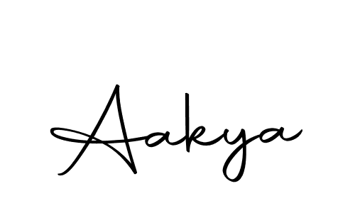 Use a signature maker to create a handwritten signature online. With this signature software, you can design (Autography-DOLnW) your own signature for name Aakya. Aakya signature style 10 images and pictures png