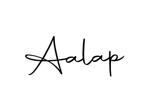 Create a beautiful signature design for name Aalap. With this signature (Autography-DOLnW) fonts, you can make a handwritten signature for free. Aalap signature style 10 images and pictures png