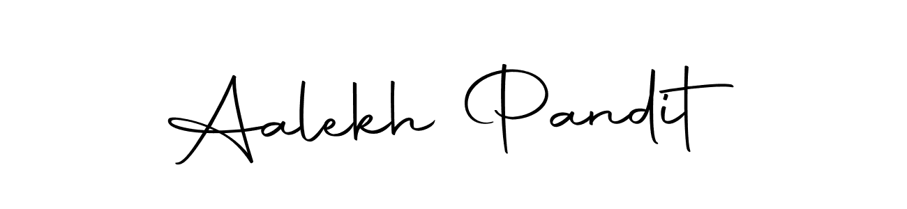 Design your own signature with our free online signature maker. With this signature software, you can create a handwritten (Autography-DOLnW) signature for name Aalekh Pandit. Aalekh Pandit signature style 10 images and pictures png