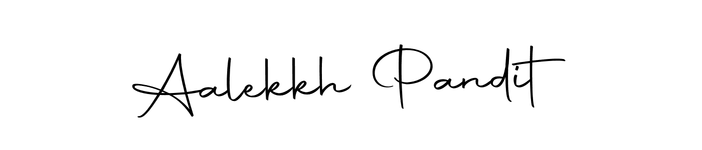 Make a beautiful signature design for name Aalekkh Pandit. With this signature (Autography-DOLnW) style, you can create a handwritten signature for free. Aalekkh Pandit signature style 10 images and pictures png
