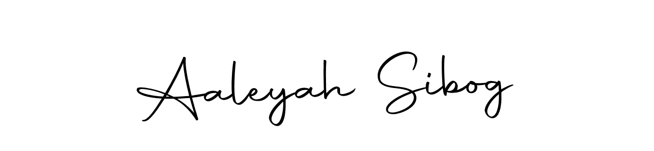 Aaleyah Sibog stylish signature style. Best Handwritten Sign (Autography-DOLnW) for my name. Handwritten Signature Collection Ideas for my name Aaleyah Sibog. Aaleyah Sibog signature style 10 images and pictures png