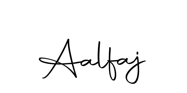 You should practise on your own different ways (Autography-DOLnW) to write your name (Aalfaj) in signature. don't let someone else do it for you. Aalfaj signature style 10 images and pictures png