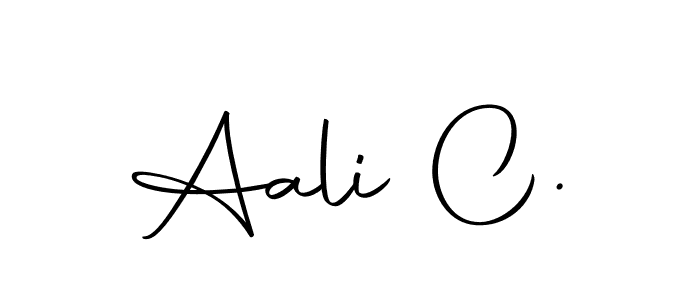 Similarly Autography-DOLnW is the best handwritten signature design. Signature creator online .You can use it as an online autograph creator for name Aali C.. Aali C. signature style 10 images and pictures png