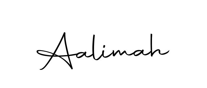 Make a beautiful signature design for name Aalimah. With this signature (Autography-DOLnW) style, you can create a handwritten signature for free. Aalimah signature style 10 images and pictures png