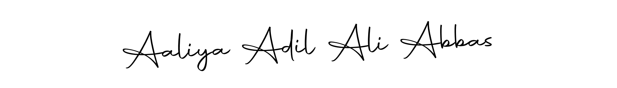 You should practise on your own different ways (Autography-DOLnW) to write your name (Aaliya Adil Ali Abbas) in signature. don't let someone else do it for you. Aaliya Adil Ali Abbas signature style 10 images and pictures png