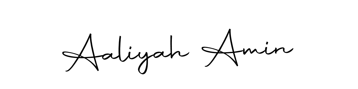 Create a beautiful signature design for name Aaliyah Amin. With this signature (Autography-DOLnW) fonts, you can make a handwritten signature for free. Aaliyah Amin signature style 10 images and pictures png