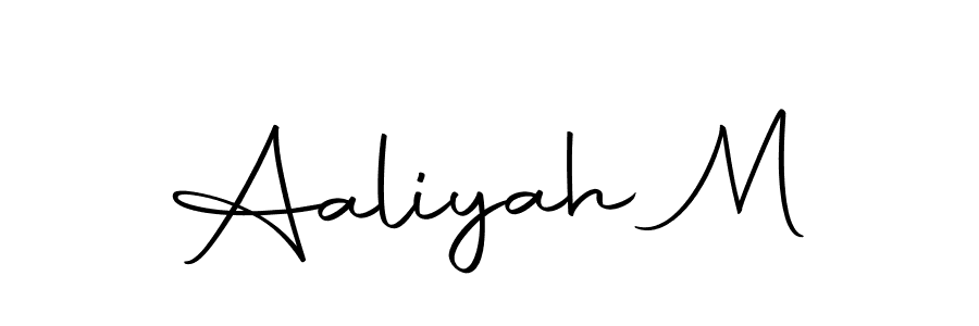 if you are searching for the best signature style for your name Aaliyah M. so please give up your signature search. here we have designed multiple signature styles  using Autography-DOLnW. Aaliyah M signature style 10 images and pictures png