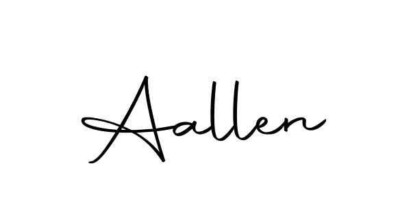 Aallen stylish signature style. Best Handwritten Sign (Autography-DOLnW) for my name. Handwritten Signature Collection Ideas for my name Aallen. Aallen signature style 10 images and pictures png