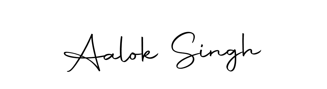 The best way (Autography-DOLnW) to make a short signature is to pick only two or three words in your name. The name Aalok Singh include a total of six letters. For converting this name. Aalok Singh signature style 10 images and pictures png