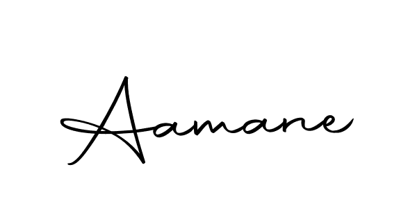 Design your own signature with our free online signature maker. With this signature software, you can create a handwritten (Autography-DOLnW) signature for name Aamane. Aamane signature style 10 images and pictures png