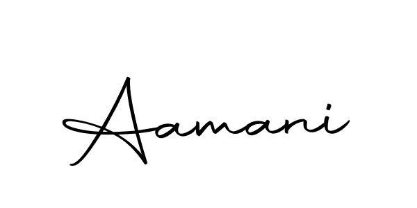 How to make Aamani signature? Autography-DOLnW is a professional autograph style. Create handwritten signature for Aamani name. Aamani signature style 10 images and pictures png