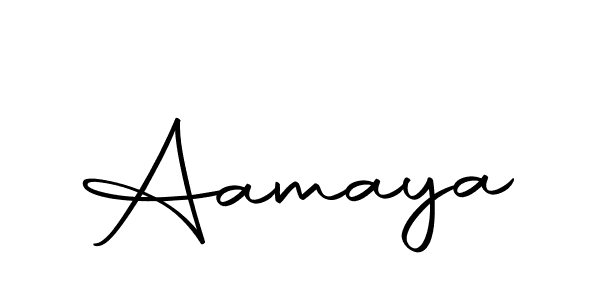 How to make Aamaya signature? Autography-DOLnW is a professional autograph style. Create handwritten signature for Aamaya name. Aamaya signature style 10 images and pictures png