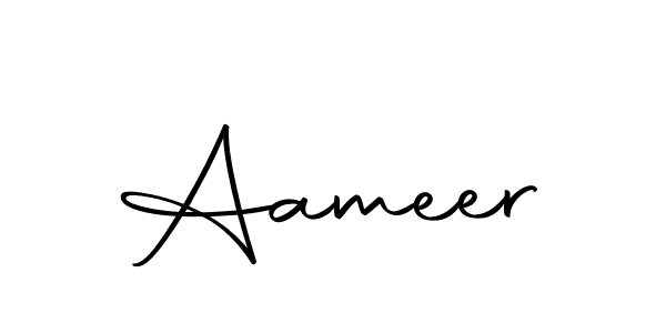 How to make Aameer signature? Autography-DOLnW is a professional autograph style. Create handwritten signature for Aameer name. Aameer signature style 10 images and pictures png