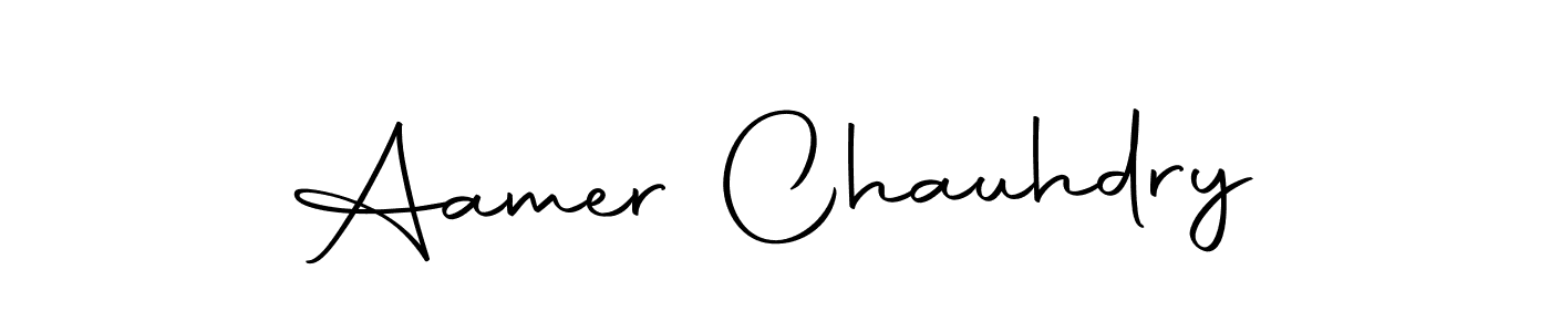 The best way (Autography-DOLnW) to make a short signature is to pick only two or three words in your name. The name Aamer Chauhdry include a total of six letters. For converting this name. Aamer Chauhdry signature style 10 images and pictures png