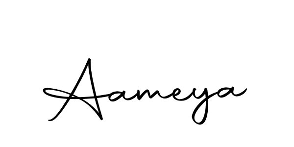 Use a signature maker to create a handwritten signature online. With this signature software, you can design (Autography-DOLnW) your own signature for name Aameya. Aameya signature style 10 images and pictures png