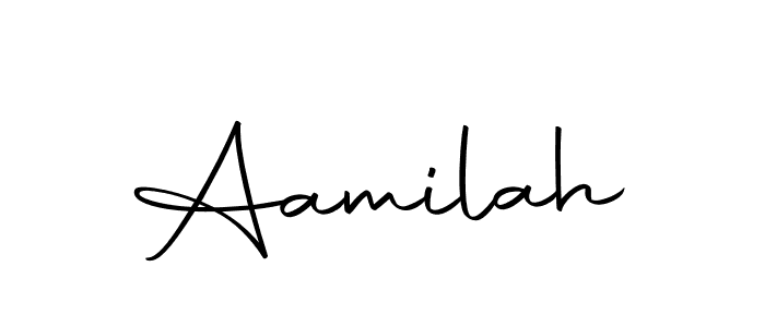 Also we have Aamilah name is the best signature style. Create professional handwritten signature collection using Autography-DOLnW autograph style. Aamilah signature style 10 images and pictures png