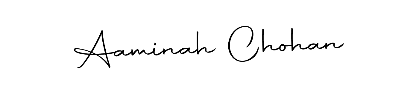 Autography-DOLnW is a professional signature style that is perfect for those who want to add a touch of class to their signature. It is also a great choice for those who want to make their signature more unique. Get Aaminah Chohan name to fancy signature for free. Aaminah Chohan signature style 10 images and pictures png