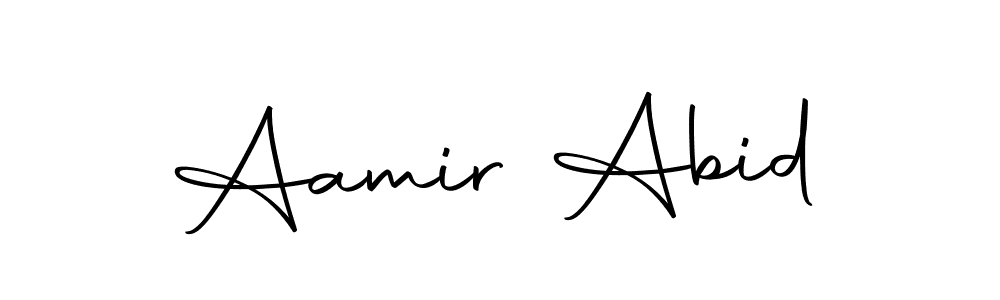 You can use this online signature creator to create a handwritten signature for the name Aamir Abid. This is the best online autograph maker. Aamir Abid signature style 10 images and pictures png