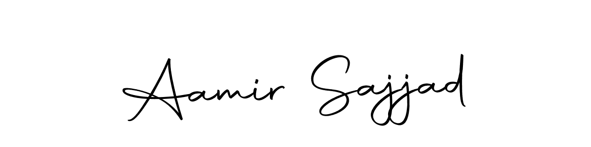 Use a signature maker to create a handwritten signature online. With this signature software, you can design (Autography-DOLnW) your own signature for name Aamir Sajjad. Aamir Sajjad signature style 10 images and pictures png